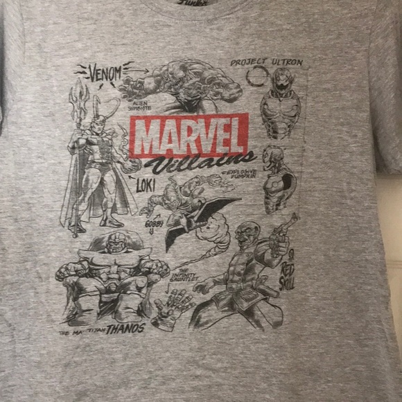 Marvel Villains Tshirt - Picture 2 of 4